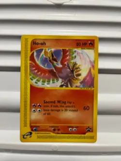 Pokemon TCG Ho-oh Black Star Promo #52 Trading Card NM - Image 1