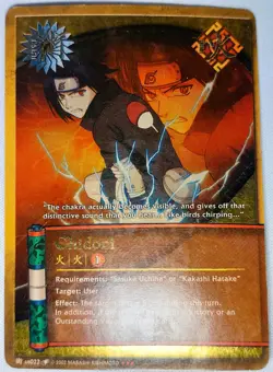 2002 Naruto #US022 Chidori CCG TCG Card Game - Image 1