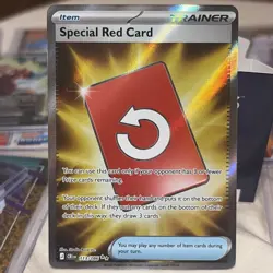 Special Red Card Holo Ultra Rare ME04: Chaos Rising 113/086 NM (3Q) - Image 1