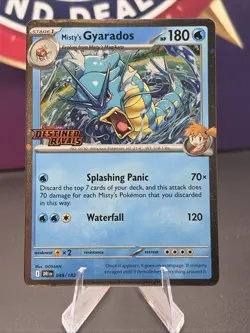 Misty's Gyarados (Prerelease) 049/182 Miscellaneous Cards & Products Holo - Image 1