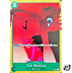 Tot Musica P-060 (Promo) FILM RED Encore Pack ONE PIECE Card Game Japanese NM - Image 1