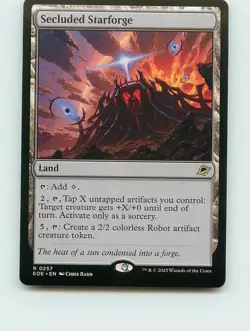 Secluded Starforge - R257 - MTG - Edge of Eternities (EOE) - Image 1