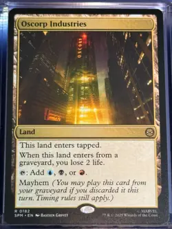 Oscorp Industries SPM 182 Magic MTG R NM - Image 1