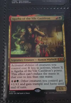 Agatha of the Vile Cauldron Wilds of Eldraine Regular - Image 1