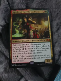 Agatha of the Vile Cauldron Wilds of Eldraine Regular - Image 2