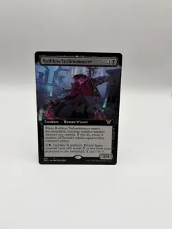 MTG Ruthless Technomancer NEC 056 Rare Borderless Foil EN - Image 1