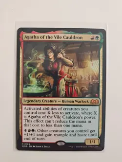 Agatha of the Vile Cauldron Wilds of Eldraine Regular - Image 1