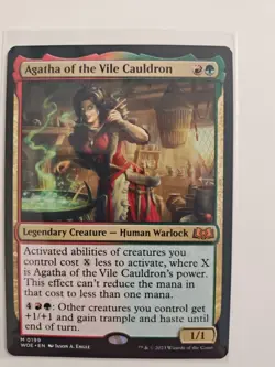 Agatha of the Vile Cauldron Wilds of Eldraine Regular - Image 2