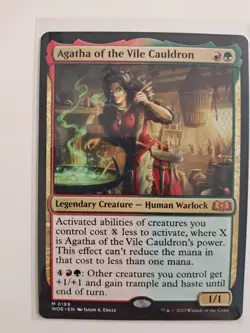 Agatha of the Vile Cauldron Wilds of Eldraine Regular - Image 3