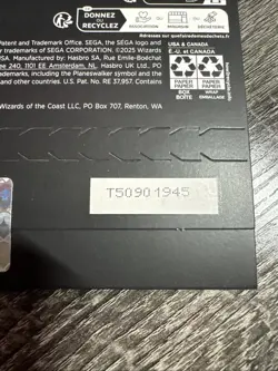 MTG Secret Lair x SONIC THE HEDGEHOG Turbo Gear Rainbow Foil (Unopened) - Image 3