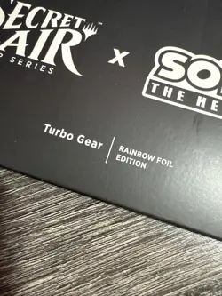 MTG Secret Lair x SONIC THE HEDGEHOG Turbo Gear Rainbow Foil (Unopened) - Image 4