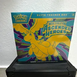 Pokemon TCG Elite Trainer Box Mega Evolution Ascended Heroes English 2024 - Image 1