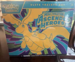 Pokemon TCG Mega Evolution Ascended Heroes Elite Trainer Box English - Image 1