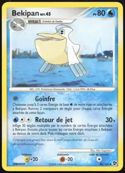 Carte Pokemon Bekipan 48/106 Duels au sommet Francais - Image 1
