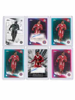 (6 card bundle) Jamal Musiala | /75 Auto & Black Laser | UCC UEFA - Image 1