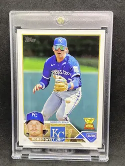 Bobby Witt Jr. RARE ROOKIE CUP TOPPS INVESTMENT CARD SSP ROYALS FUTURE STAR MINT - Image 1