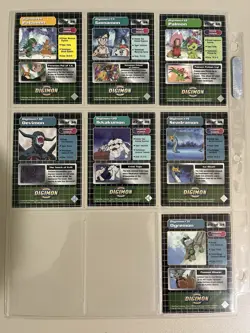 Digimon 1999 Vintage Cards Lot Of 15, Inc Holos, Silver Stamp, LP - Image 4