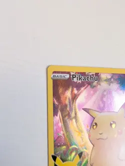 Pikachu 005/025 Celebrations 25th Anniversary English NM Pokemon Card - Image 3