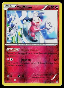 Pokemon Card Generations Mr. Mime 52/83 Reverse Holo Uncommon - Image 1