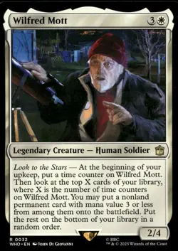 Wilfred Mott 32 Rare Universes Beyond: Doctor Who Magic: The Gathering Near Mint - Image 1