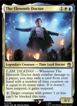 The Eleventh Doctor 125 Universes Beyond: Doctor Who Magic: The Gathering NM - Image 1