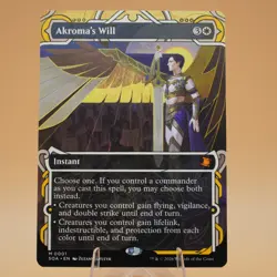 Akroma's Will | #1 | Regular | Mythic | Strixhaven Mystical Archive | MTG - Image 1