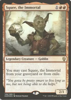 MTG Squee, the Immortal (146) *Foil* Base Rare Dominaria 2018 NM - Image 1