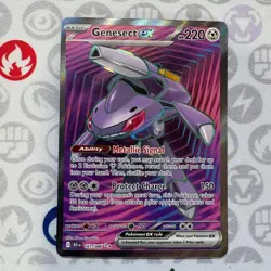 Genesect ex 161/086 Holo Ultra Rare Black Bolt Pokemon Near Mint - Image 1
