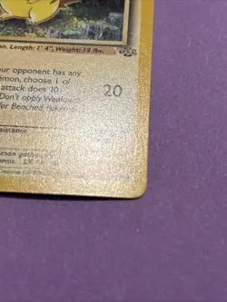 Pikachu 1st Edition Pokemon 60/64 Jungle NM - Image 4