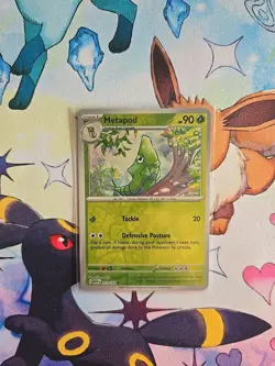 Metapod 011/165 Reverse Holo Scarlet & Violet 151 Pokemon Card TCG NM Condition - Image 1