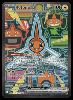 Pokemon Cards Rotom ex 126/094 Holo Phantasmal Flames NM - Image 1