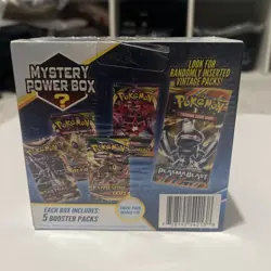 Pokemon TCG Mystery Power Box Sealed 5 Booster Packs Special Edition 2022 - Image 2