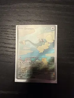 Drampa Holo Illustration Rare Pokemon Temporal Forces 184/162 - Image 1