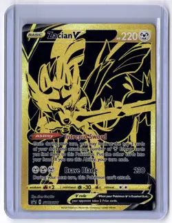 Zacian V - SWSH076 Promo Holo NM Pokemon SWSH: Sword & Shield Promo Cards - Image 1