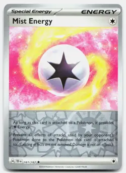 Mist Energy Reverse Holo 161/162 Uncommon Temporal Forces Pokemon Near Mint - Image 1