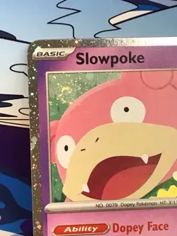 Slowpoke 086 PROMO Pitch Black Cosmos Holo 🌀SWIRL🌀Pokemon TCG Near Mint 🔥 - Image 4