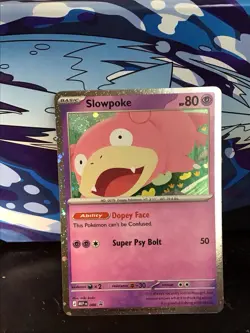 Slowpoke 086 PROMO Pitch Black Cosmos Holo 🌀SWIRL🌀Pokemon TCG Near Mint 🔥 - Image 5