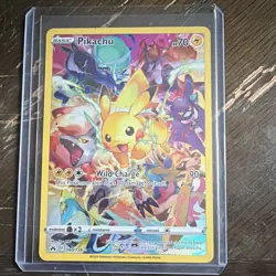 Pokemon TCG Pikachu 160/159 Crown Zenith Secret Rare Holo EN 70 HP - Image 1