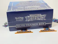 Pokemon Sword & Shield Battle Styles Blue ETB FACTORY SEALED Box FREE SHIPPING! - Image 3