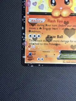Pokemon Flareon EX Generations Radiant Collection Holo RC6/RC32 170HP 2016 - Image 2
