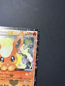 Pokemon Flareon EX Generations Radiant Collection Holo RC6/RC32 170HP 2016 - Image 4