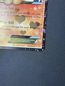 Pokemon Flareon EX Generations Radiant Collection Holo RC6/RC32 170HP 2016 - Image 5