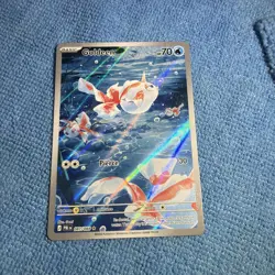 The Pokemon Company Goldeen 87/084 Pitch Black Full Art Holo Water Rare English - Image 1