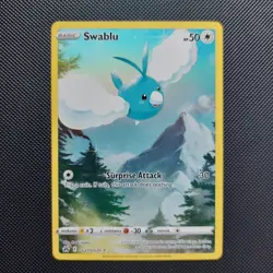Swablu GG27/GG70 Holo Crown Zenith Galarian Gallery Pokemon NM - Image 1