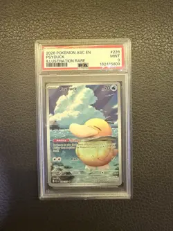 Pokemon Psyduck 226/217 Ascended Heroes PSA 9 Mint - Image 1