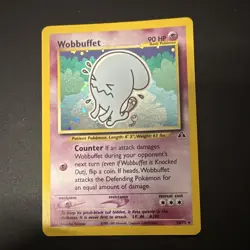 Pokemon Company Wobbuffet 16/75 Neo Discovery Holo Rare Eng Basic Unlimited - Image 2