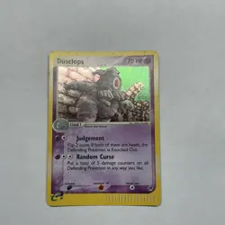 Pokemon TCG Dusclops 4/100 Sandstorm Holo 2003 - Image 1