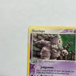 Pokemon TCG Dusclops 4/100 Sandstorm Holo 2003 - Image 3