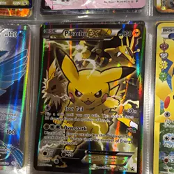 Pikachu EX XY124 XY Promo Full Art Holo HP 130 English 2016 Basic Pokemon TCG - Image 1