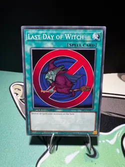 Last Day of Witch SBC1-ENI17 Speed Duel: Streets of Battle City Yu-Gi-Oh LP - Image 1
